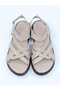 Mns 157 Beige Genuine Soft Leather Women's Sandals - 8