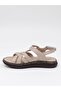 Mns 157 Beige Genuine Soft Leather Women's Sandals - 7