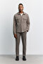Men's Mink Classic Collar Wrinkle-Resistant Quick-Dry Technical Fabric Comfort Fit Shirt Jacket A62Y2518 - 8
