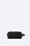 Men's Black Compartmentalized Handheld Portfolio and Shaving Bag B009768
