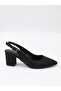 Özma 7004-1 Black Glitter Women's Sandals - 6