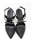 Tam 182 Black Glitter Heeled Women's Sandals - 5
