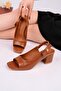 Gabbel 201 Tan Back Rubber Women's Sandals