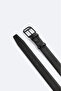 Men's Black Flotör 100% Leather Belt B009306 - 3