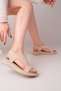 Stark 1003 Beige Knitwear Women's Sandals - 3