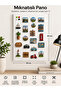 Magnetic Board White 40X60 cm Decorative Metal Magnet Board, Note Photo Wall Board