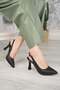 Full 175 Black Heeled Women's Sandals - 2