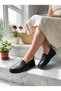 12905 Black Genuine Soft Leather Casual Women's Shoes - 4