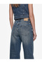 Comfortable Fit Straight Leg Cotton Baggy Denim Trousers - Baggy Jeans - 4