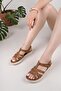 Bell 25159 Tan Anatomical Women's Sandals - 3