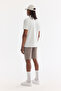 Men's White Classic Collar Easy-Iron Wrinkle-Resistant Technical Fabric Short Sleeve Comfort Fit Shirt A61Y2142 - 4