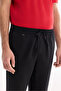 Men's Black Elastic Waist Soft Touch Breathable Relaxed Fit Trousers A61Y3038 - 6