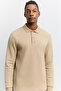 Men's Mink Non-Curling Polo Collar Easy-Iron Basic Sweatshirt B001080 - 5