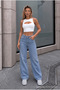 Women's Wide Leg Loose Stretchy Palazzo Pants - 7