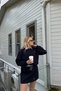 Sweatshirt with Striped Details - 3