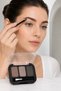 3-Piece Eyebrow Shadow Palette with Brush and 3 Color Options - 2