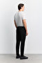 Men's Black Side Pocket Elastic Waist Lace up Double Leg Jogger Pants E 003000 - 4