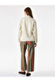 Drawstring Openwork Collar Buttoned Pocketed Long Sleeve Seasonal Jacket - 4