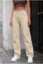 Women's High Waist Stretch Fabric Wide-Leg Palazzo Jeans - 3