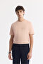 Men's Navy Blue Side Elasticated Ribbed Bi-Stretch Slim Fit Chino Shorts A51Y3730 - 7