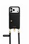 Hera iPhone 18 Pro Max / 17 Pro Max Compatible Magsafe Wallet, Crossbody Strap, Oval Case Set of 3 Black