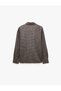 Comfortable Fit Long Sleeve Classic Collar Buttoned Plaid Shirt - 7