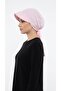 Koton Hat Powder Plain Ready-To-Wear Turban Hijab Bonnet Suitable for Medical Use - 3