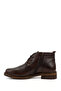 Men's Brown Antique Lace-Up Rubber Sole Genuine Leather Classic Boots - 3