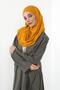Neck-Covering Veil Featuring Combed Cotton Boned Shawl, Ps-58 - 8