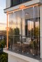 Transparent Waterproof Balcony Curtain 0.40 mm Pvc – Transparent Tarpaulin with Cornice – Camellia, Terrace and Winter Garden with Cornice