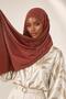Neck-Covering Veil Featuring Combed Cotton Boned Shawl, Ps-58 - 6