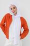 Combed Cotton Boneli Ready-Made Combed Cotton Hooded Shawl Two-Piece Set, Ps-57, White - 8