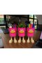 Walky Bin 3 Pieces Specially Designed Plastic Organizer with Feet and Porthole Eyes, Pen Holder, Makeup Box Organizer - 4