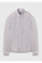 Beige Plain Casual Fit Long Woven Casual 100% Linen Shirt - 6