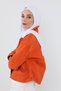 Combed Cotton Boneli Ready-Made Combed Cotton Hooded Shawl Two-Piece Set, Ps-57, White - 9