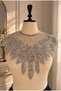 Stylish Collar with Stones (the Product Ends at the Shoulders and Does Not Turn Back)