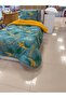 Single Double-Sided Plush Welsoft Pufidik Sleeping Set (Quilt + Fitted Sheet + 2 Pillowcases) - 3