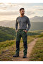 Water Windproof Outdoor Winter Softshell Pants with Fleece Inside - 6