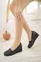 Sdf B05 Black Anatomical Wedge Women's Shoes - 3