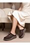 Conf 222 Brown Anatomical Women's Sabo Slippers