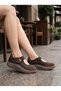 Conf 112 Brown Velcro Anatomical Women's Sneakers - 4