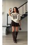 Bitter brown shorts lined pleated skirt - 3