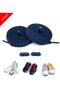 Takbırak Elastic Shoe Laces, Smart Laces, New Generation Laces Navy Blue - 2