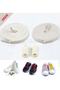 Takbırak Elastic Shoe Laces, Smart Laces, New Generation Laces, Cream - 2