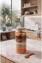 2-Pack 1300 ml Glass Food Jars – Stylish Design, Durable Glass, Kitchen Organization and Storage Solution - 6