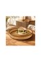 Rope Patterned Decorative Tray Modern Organizer and Presentation Tray