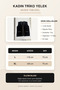 Women's Middle Age and Above Knitwear Plain Pattern Buttonless Mother's Vest 3321 - 4