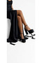 Net 15.5cm the Heel and Platform Are Wider. Broken Black Leather. - 2