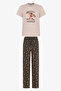 Men's Tasmanian Pants Short Sleeve Pajama Set