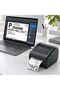 D450-BT Bluetooth Thermal Label and Receipt Printer, 203 DPI, 150 mm/sec, USB Printer for Shipping Barcodes and QR Code Labels - 2